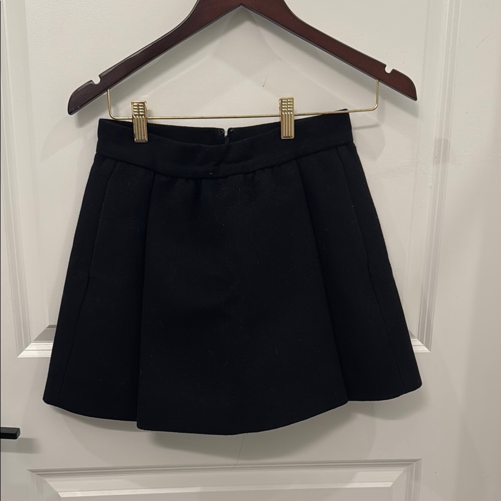 Dsquared Wool Classic Black Women's Skirt
